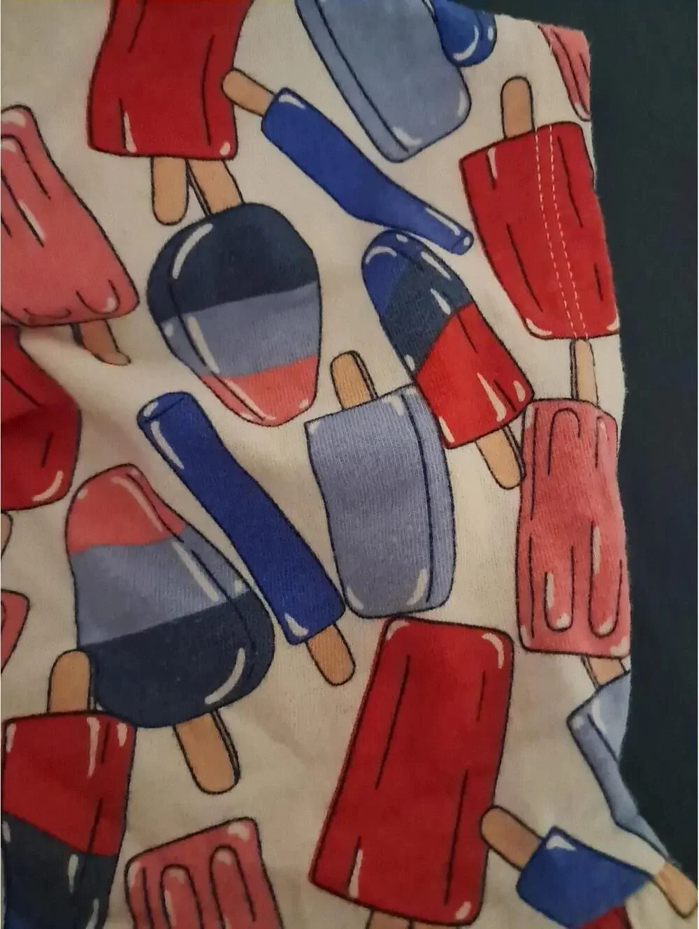 Old Navy Summer Fun Girls Size 5T Ice Popsicles Short Sleeve Graphic Dress‎
